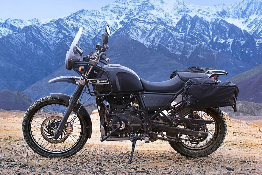 Royal Enfield Himalayan BS4 Left Side View
