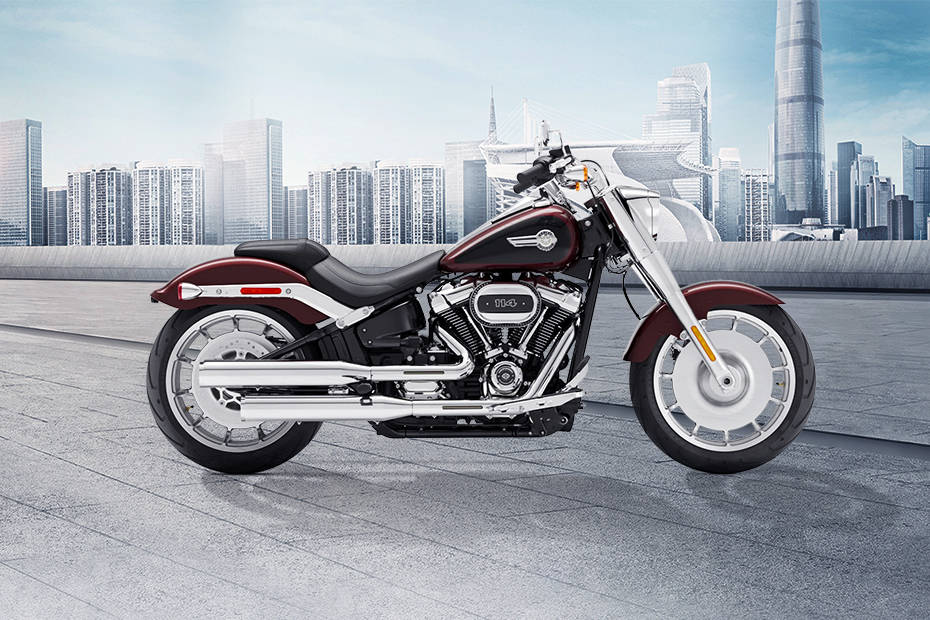 Harley-Davidson Fat Boy 114 Price, Images, colours, Mileage & Reviews