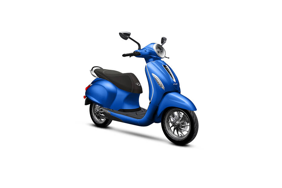 Bajaj Chetak Indigo Metallic Colour