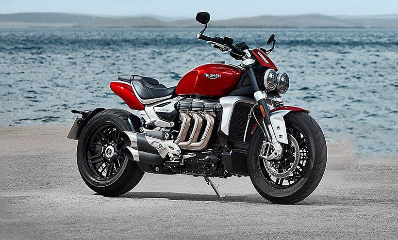 Triumph Rocket 3 R Front Right View