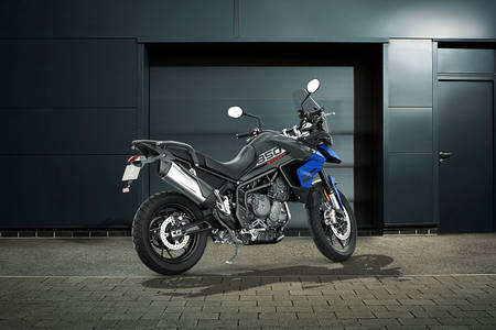 Triumph tiger deals 850 sport mileage