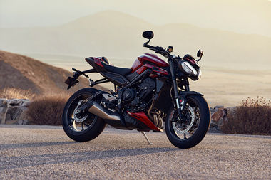 Triumph Street Triple Front Right View