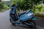 TVS iQube Electric Rear Left View
