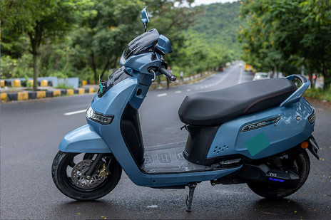 tvs ev scooter price