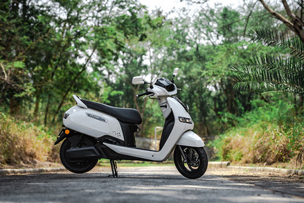 TVS iQube Electric Right Side View