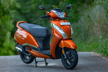 tvs jupiter top ten scooty