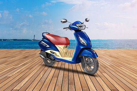 tvs jupiter new seat price