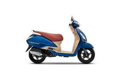 TVS Jupiter Grande Starlight Blue Colour - Jupiter Grande Starlight ...