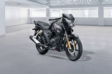 tvs apache on road price