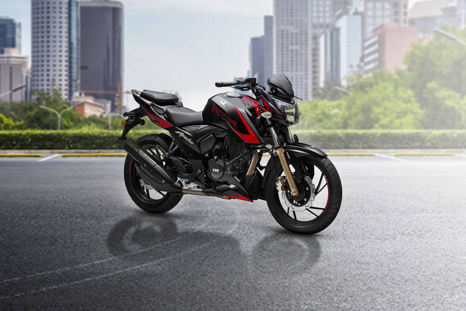 apache rtr 200 4v on road price