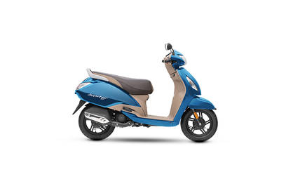 TVS Jupiter Starlight Blue Colour - Jupiter Starlight Blue Price