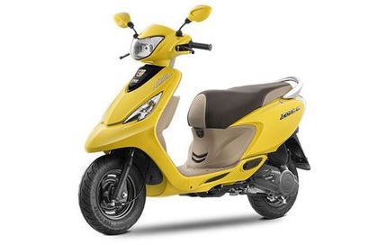 TVS Scooty Zest 110 Front View