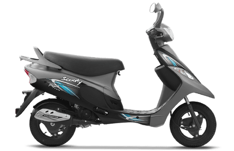 tvs scooty pep plus on road price