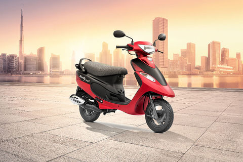 TVS Scooty Pep Plus Front Right View