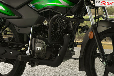 tvs sport bs6 on road price