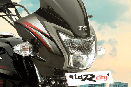 Tvs star best sale city plus headlight