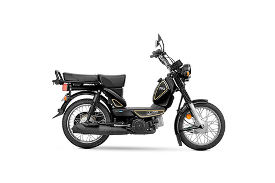 TVS XL100 Black Colour - XL100 Black Price