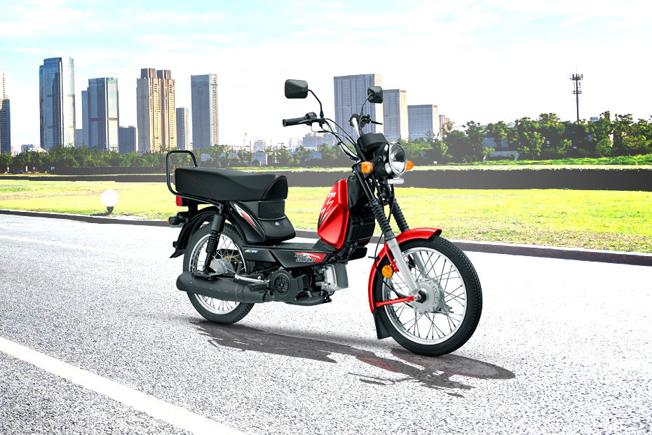 TVS XL 100 Comfort 12V-5W Grey Moped at best price in Ara by TVS