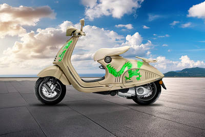 Vespa 946 Dragon Left Side View