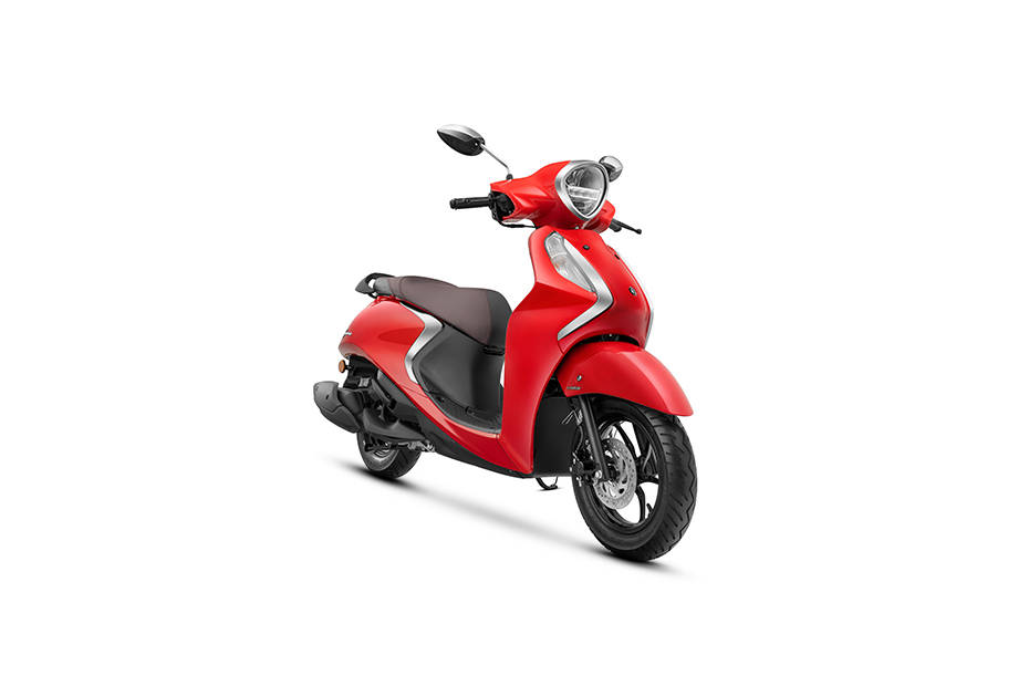 red fascino scooty