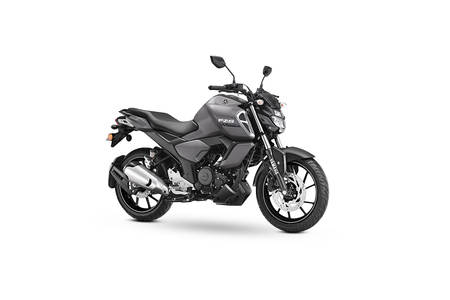 Yamaha fzs deals v3 bs6 black