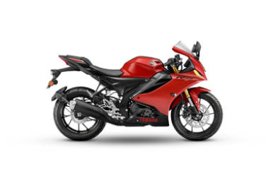 yamaha r15 bike red