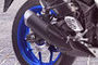 Yamaha YZF R3 Exhaust View