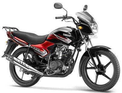 yamaha ybr 110 loan black and red model