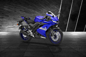 Yamaha Yzf R15 V3 Racing Blue Price Images Mileage Specs Features