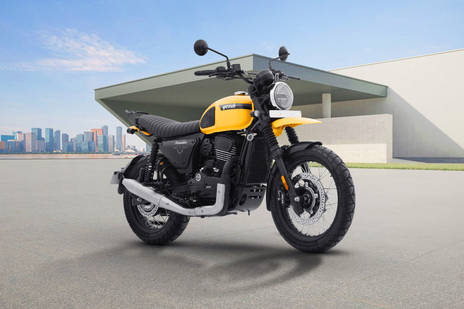 Yezdi Scrambler Single Tone - Yelling Yellow