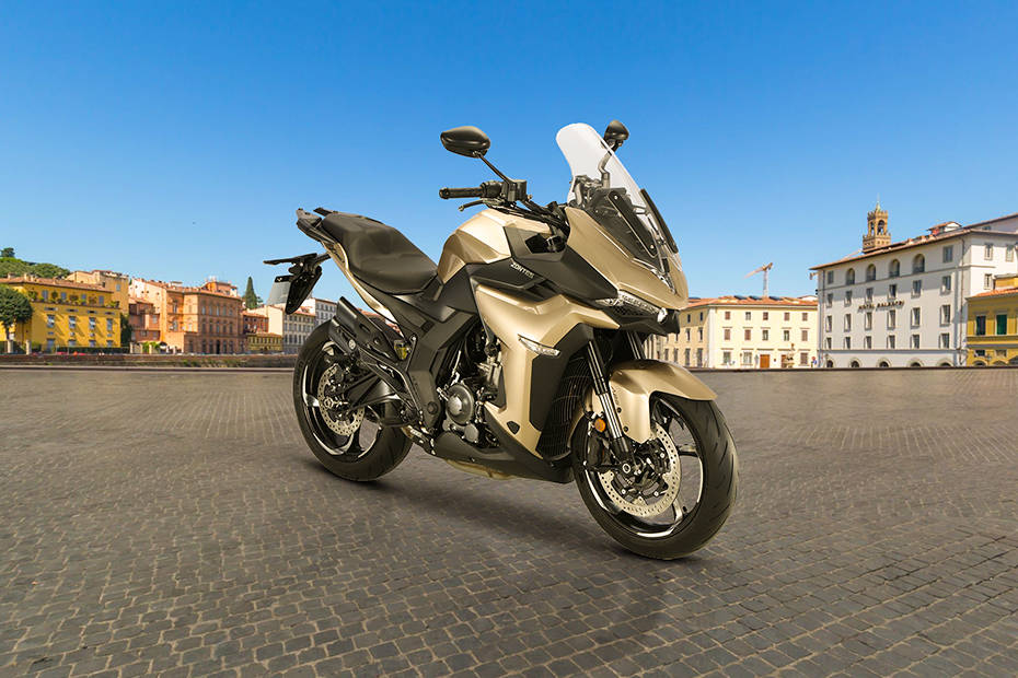 Zontes 350X Black and Gold Price, Images, Mileage, Specs & Features