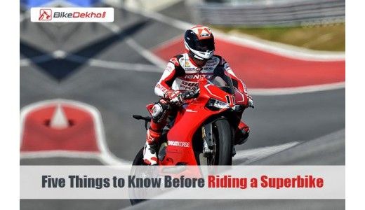 5 Things to Know Before Riding a Superbike