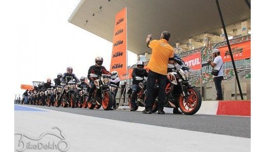 First KTM Track Day: Duke 390s Roar Loudly at BIC