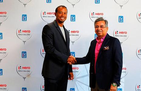 Hero MotoCorp is the title sponsor for the Golf World Challenge 2014