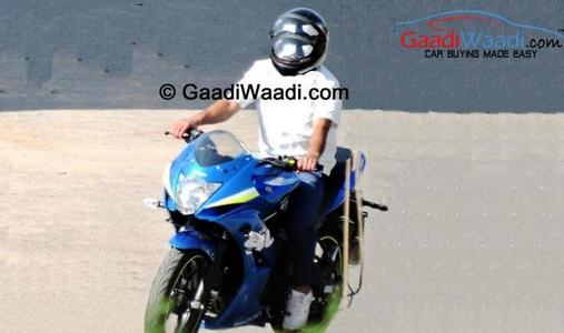 Full-Faired Suzuki Gixxer spotted testing, Launching soon