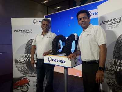 TVS Tyres Launches Two New Tyre Designs For Scooters TVS Tyres Launches Two New Tyre Designs For Scooters