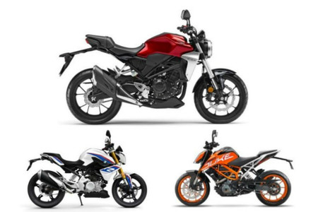 Honda CB300R Vs KTM 390 Duke Vs BMW G310R: Spec Comparo Honda CB300R Vs KTM 390 Duke Vs BMW G310R: Spec Comparo