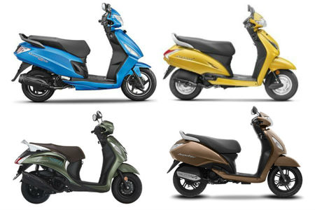 Holi 2019: 110cc Scooters With Snazzy Colour Options Holi 2019: 110cc Scooters With Snazzy Colour Options