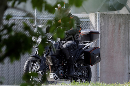 KTM 390 Adventure Spied With Official Accessories KTM 390 Adventure Spied With Official Accessories