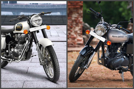 Royal Enfield Classic 350 S Vs Classic 350 Differences: Photo Gallery Royal Enfield Classic 350 S Vs Classic 350 Differences: Photo Gallery