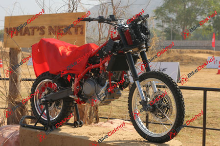 Hero 450cc Dakar-based ADV: Photo Gallery Hero 450cc Dakar-based ADV: Photo Gallery