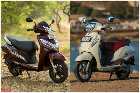 Honda Activa 125 BS6 vs Suzuki Access 125 BS6: Image Comparison Honda Activa 125 BS6 vs Suzuki Access 125 BS6: Image Comparison