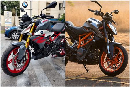 BMW G 310 R BS6 vs KTM 390 Duke BS6: Photo Comparison Gallery BMW G 310 R BS6 vs KTM 390 Duke BS6: Photo Comparison Gallery