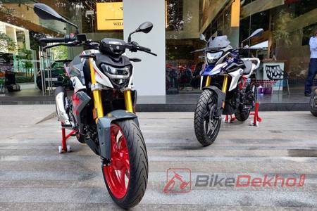 bmw gs 310 on road price