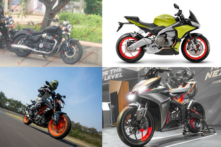 Weekly Two-wheeler News Wrapup: Royal Enfield 650cc Cruiser Spotted, India-bound Aprilia Tuono 660 Ready, Next-gen KTM 390 Duke Might Get Cruise Control And More