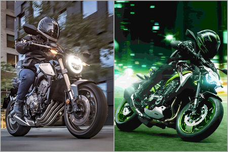 Honda CB650R vs Kawasaki Z900: Photo Comparison Gallery