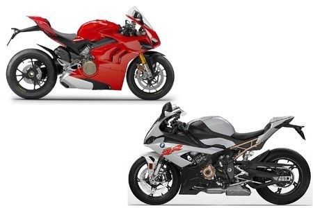 2021 Ducati Panigale V4 vs BMW S 1000 RR: Photo Comparison