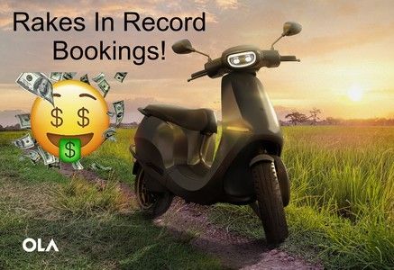 Ola Electric Scooter Rakes In 1 Lakh Bookings In 24 Hours