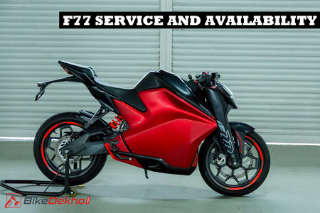 EXCLUSIVE: Ultraviolette Reveals F77 Availability And Service Strategy EXCLUSIVE: Ultraviolette Reveals F77 Availability And Service Strategy