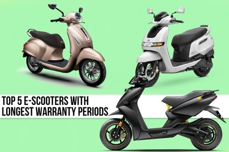 Top 5 Premium Electric Scooters With Longest Warranty Periods: Bajaj Chetak, TVS iQube, Simple One And More Top 5 Premium Electric Scooters With Longest Warranty Periods: Bajaj Chetak, TVS iQube, Simple One And More
